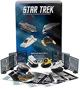 Hero Collector Star Trek The Official Starships Collection | Set of Star Trek Shuttles 6 by Eaglemoss