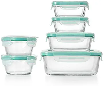 OXO Good Grips Smart Seal Container 12 Piece Glass Container Set