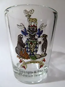 South Georgia & The South Sandwich Islands Coat Of Arms Shot Glass