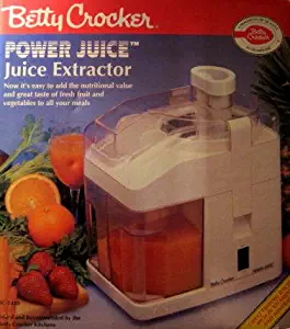 Betty Crocker Power Juice, Juice Extractor