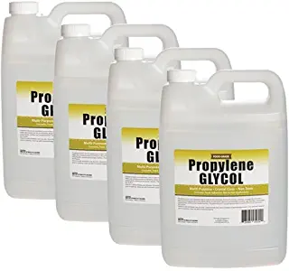 Propylene Glycol - USP Certified Food Grade - Highest Purity, Humectant, Fog Machine, Humidor & Antifreeze Solution, DIY, Kosher- 4 Gallon Value Pack