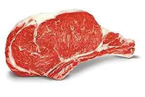 USDA Choice Beef Rib Eye Steak Bone In, 2 pack, 1" (16-18 oz)