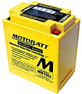 DB Electrical MB10U Battery for Motobatt Battery 14.5Ah,Gilera,Kawasaki,Suzuki,Yamaha Motorcycle