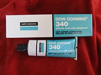 Dow Corning 340 Heat Sink Compound, White, 5 oz. Tube