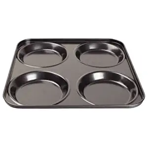 WIN-WARE Non-Stick 4 Hole Carbon Steel Yorkshire Pudding Tray. Cook the perfect yorkshire puddings in this high quality pan / Tin.