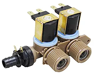EXP3979346 Water Inlet Valve (Replaces WP3979346 AP6009052 3979346 3979347 8578342 PS11742194 ) For Whirlpool, Admiral, Estate, Inglis, Kenmore, KitchenAid, Roper