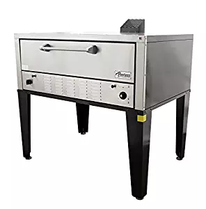 Peerless Ovens Floor Model CW200P Double Stack Pizza Oven - Gas Fired - Natural Gas - CANOPY VENT