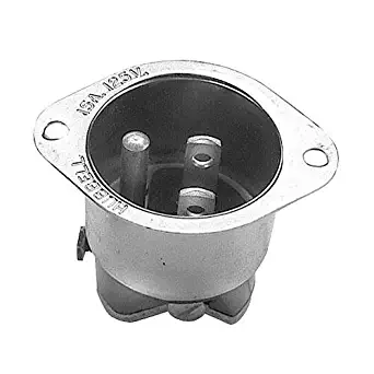 Alto Shaam It-3001 Flanged Inlet 15A/125V Straight Blade Alto-Shaam Warmer 500S 750S 1000S 381330