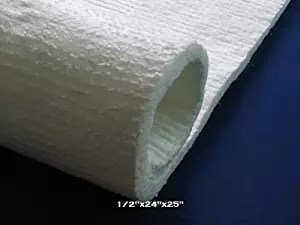 1/2" Ceramic Insulation Blanket for QuadraFire Wood Stoves & More. 25" x 24" x 1/2"