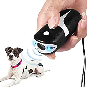 Handheld Dog Repellent, Ultrasonic Infrared Dog Deterrent, Anti barking device, Dog Bark Contol