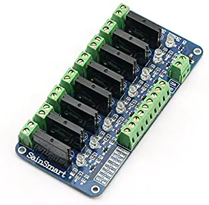 SainSmart 8-Channel 5V Solid State Relay Module Board for Arduino Uno Duemilanove MEGA2560 MEGA1280 ARM DSP PIC