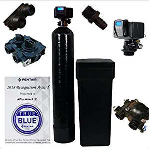 DURAWATER Fleck 5600 SXT Iron Pro 48,000 Grain Water Softener Ships Pre Loaded with Resin In MIn Tank for Easy Insatllation