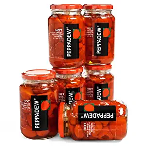 Peppadew Peppers - Hot - Value Bundle of 6 (84 ounce)