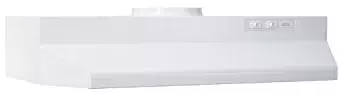 Broan 423001 ADA Capable Under-Cabinet Range Hood, 190 CFM 30-Inch, White