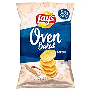 Lay's Oven Baked Salted 125g/4.4oz (Pack of 5)