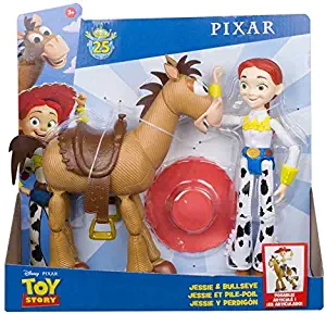 Toy Story 25 Year Celebration! - Jessie & Bullseye Adventure Pack - Re-Create The Movie Magic with This Special Edition Duo Pack!