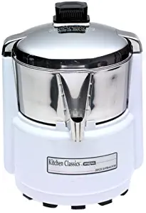 Waring PJE401 Juice Extractor, Quite White and Stainless Steel