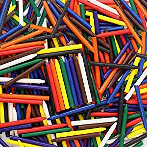 Premium Crayons Bulk Case of 270 (9 Colors) for Crafting NO Paper Wrapper Safety Tested Compliant with ASTM D-4236!