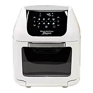 6 QT Power Air Fryer Oven With- 7 in 1 Cooking Features with Professional Dehydrator and Rotisserie