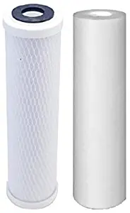 IPW Industries Inc. Reverse Osmosis (RO) 10" Replacement Filter Kit (Sediment, Carbon)