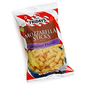 TGI Fridays Mozzarella Snack Sticks, 2.25-Ounces (Pack of 6)