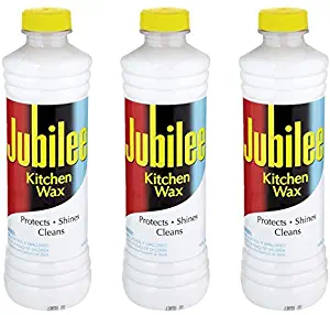 Jubilee Kitchen Cleaning Wax - For Appliances, Surfaces & Bathroom 15 oz - Pack of 3