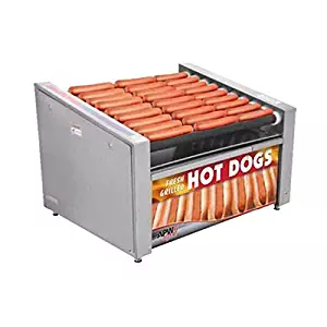 APW Wyott HRS-31SBW Hot Dog Grill with bun warmer. HotRod, roller-type, 23-3/4"W x 1