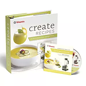 Vita-Mix "Create" Recipe Book with Chef Steve Schimoler Instructional DVD