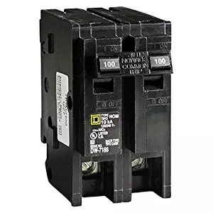 Square D by Schneider Electric HOM2100CP Homeline 100-Amp Two-Pole Circuit Breaker