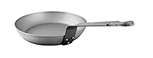 Mauviel 3651.36 M'Steel Carbon Steel, nonstick Fry pan, 14 Inch, Black