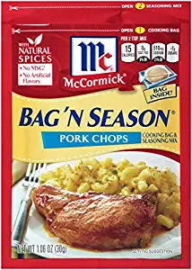 Mccormick Bag N Season, Pork Chops, 1.06 oz