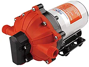 ALL NEW SEAFLO 55-Series Diaphragm Pump - 12V DC, 5.5 GPM, 60 PSI with HEAVY DUTY PRESSURE SWITCH