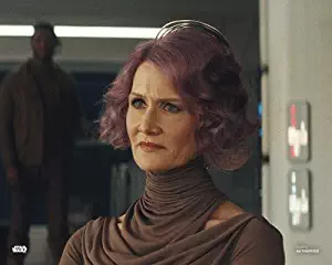 Star Wars Authentics: Laura Dern as Vice Admiral Holdo in 'Star Wars: The Last Jedi' 8x10 Photo