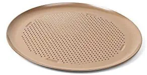 Calphalon 1893302 16-Inch Nonstick Pizza Pan ,Toffee