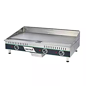 Winco EGD-36, 36-Inch Spectrum Countertop Stainless Steel Electric Griddle