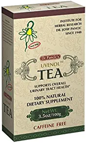 Urinary Tract Support Supplement, Dr Pancic’s Uvenol Tea 3.5oz/100g, Florida Herbal Pharmacy