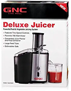 Deluxe Juicer: Powerful Fruit & Vegetable Juicing System