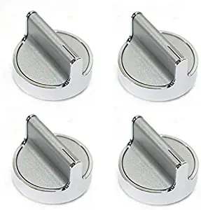 Lifetime Appliance 4 x W10594481 Knob Compatible with Whirlpool Stove/Range