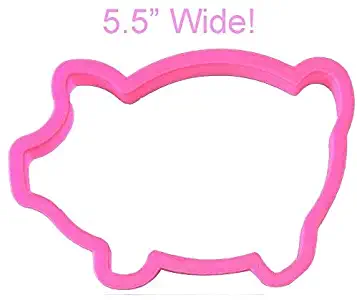Marranitos Pig Cookie Cutter 5.5 in