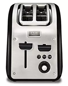T-Fal TT771850 Maison 2-Slice Stainless Steel Toaster, Silver