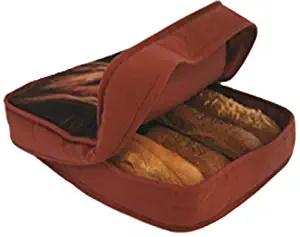 Camerons Bread Warmer Keeps Rolls Hot for up to 1 Hour - Hook & Loop Closure, Insulated Interior - Work with Waffles, Pancakes, Biscuits, Breadsticks