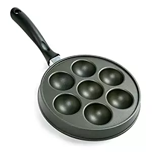 Norpro Nonstick Stuffed Pancake Pan, Munk / Aebleskiver / Ebelskiver