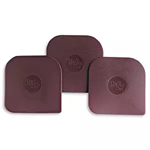 Pampered Chef Nylon Pan Scrapers Set of 3 in Brown