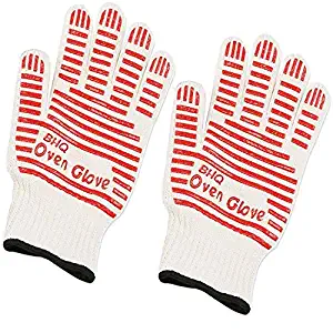 CZSYZCZS Oven Gloves Grill Gloves Extreme Heat Resistant Oven Gloves - EN407 Certified 932F - Cooking Gloves for BBQ, Grilling, Baking,Cutting, Welding, Smoker Fireplace (red)