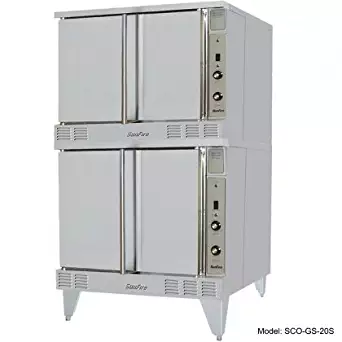 Garland SCO-GS-20ESS Sunfire Gas Double Deck Convection Oven with Solid State Controls & Energy Star Certification