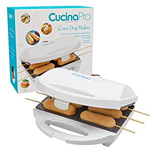 Hot Dog on a Stick Maker - Perfect Corn Dogs, Cheese Sticks, Cake Pops and More - Includes Recipes