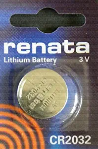 One (1) X Renata Cr2032 Lithium Watch / Key / Gadget Battery 3V Blister Packed