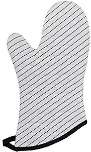 Now Designs Pinstripe White Superior Mitt (501961)
