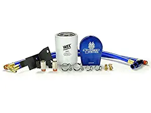 Coolant Filtration System by Sinister Diesel | for Ford 2003-2007 F-250, F-350, & Excursion 6.0L Diesel with All Hardware – No Part Removal or Drilling Required For Filter - Easy Installation