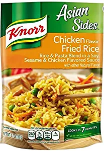 Knorr Asian Sides Rice Side Dish, Chicken Fried Rice 5.7 oz (Package of 4)